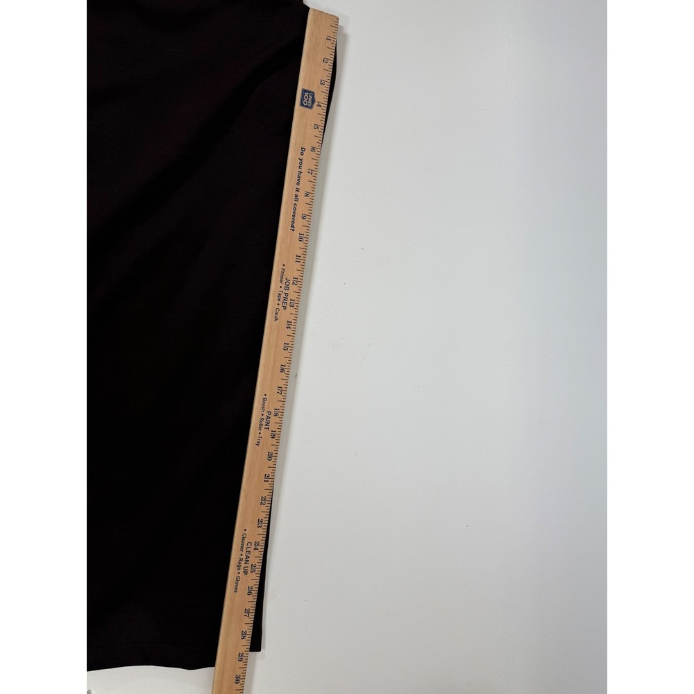 NikeSKIMS Matte Tricot Pants Women's Small Side Snap Wide Leg Dark Roast New - Picture 8 of 11